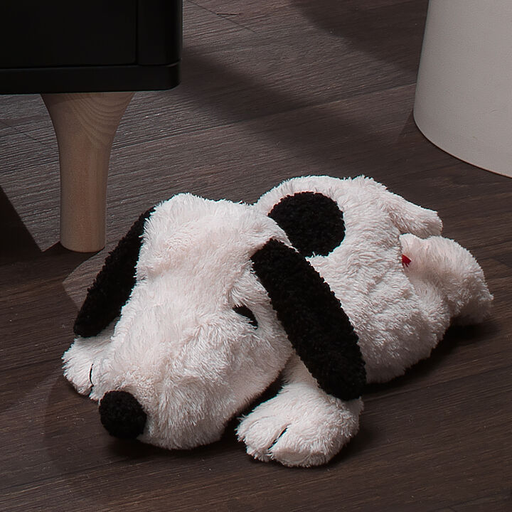 Lambs & Ivy Classic Snoopy Plush White Stuffed Animal Toy Plushie - Dog