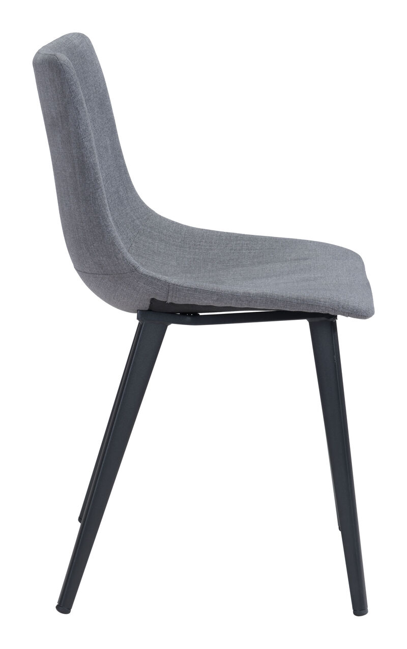 Daniel Dining Chair (Set of 2) Gray image number 4