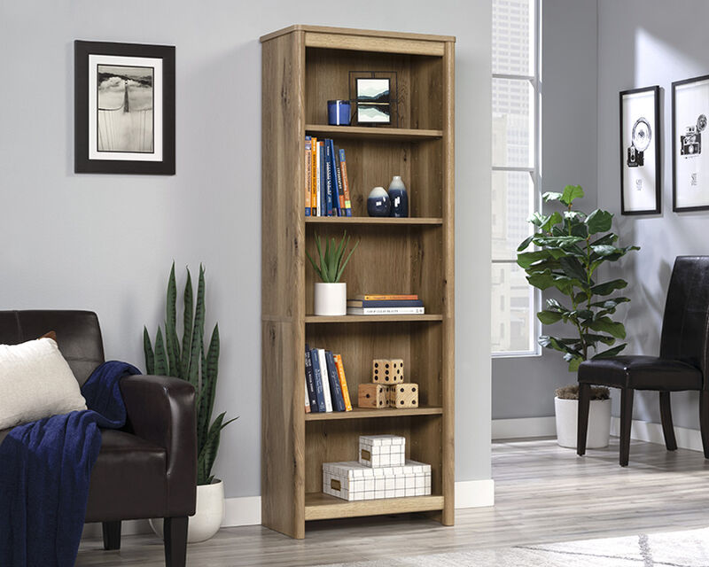 5-Shelf Bookcase in Timber Oak