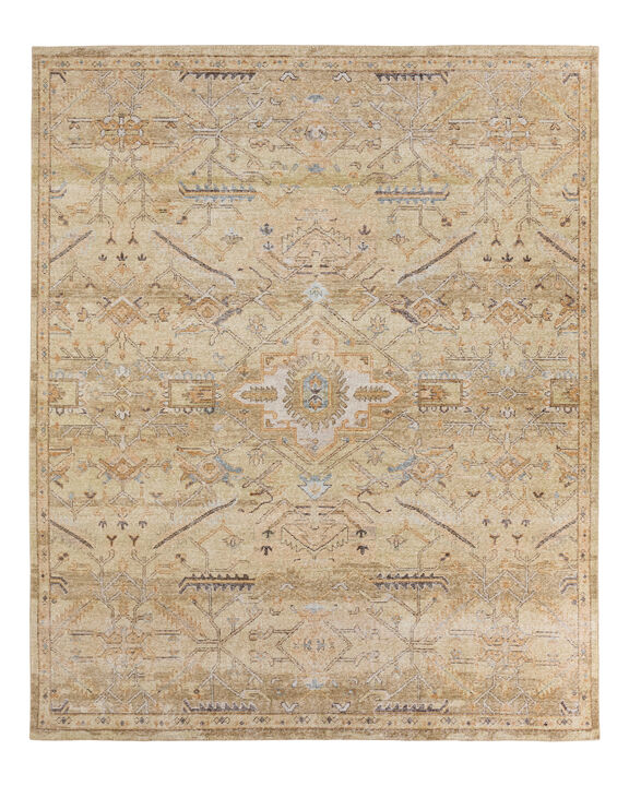 Eden Florian Bone Brown 10'X14' Rug
