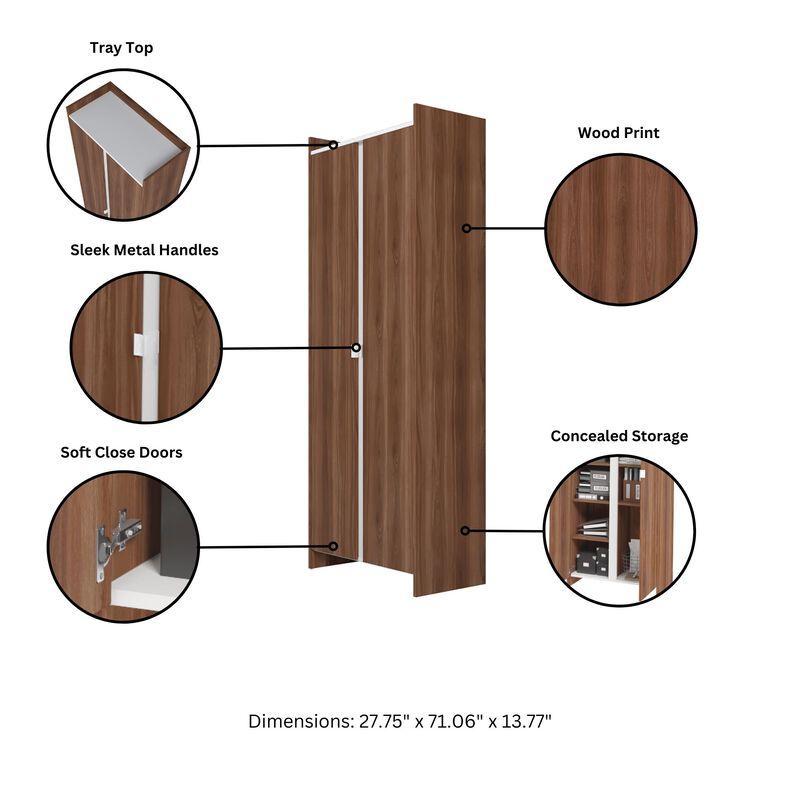 Ratzer Brown Storage Cabinet