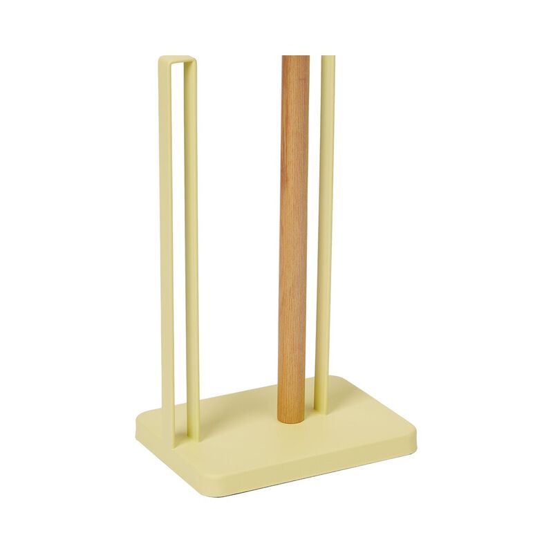 Paper Towel Holder - Steel + Wood image number 0