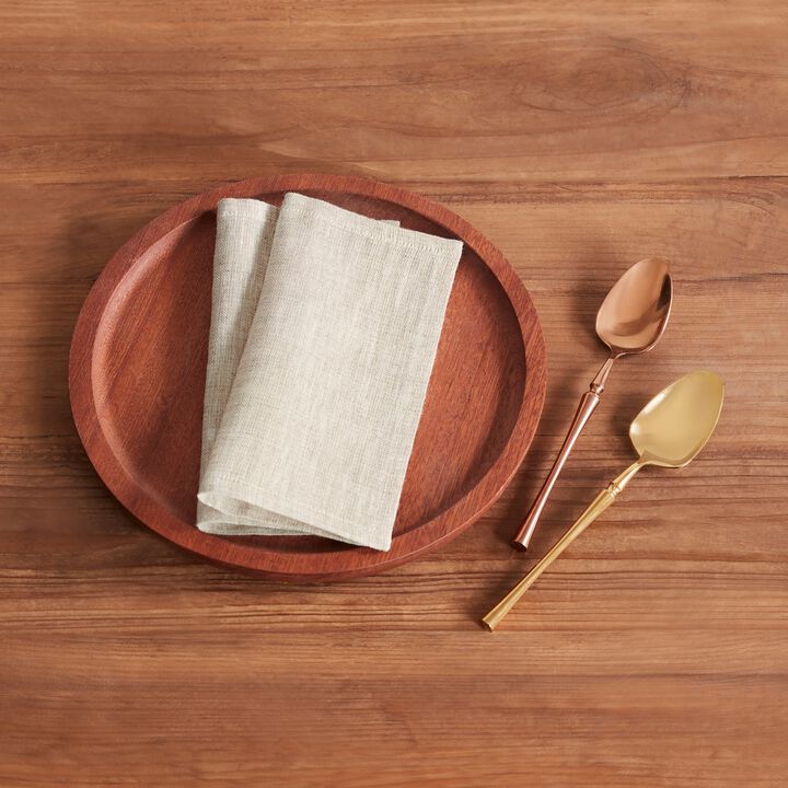 Linen Cocktail Napkins - Athena
