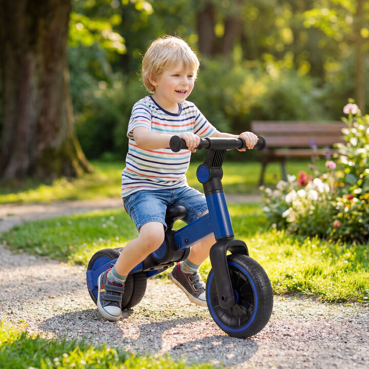 5 in 1 Kids Bike for Toddlers with Pedal Conversion and Balance Mode