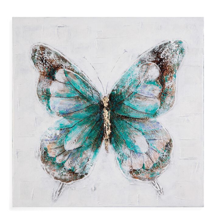 Metallic Butterflies (Set of 4)
