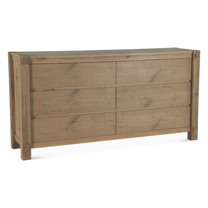 World Interiors Alpine 72 Dresser in Distressed Oak