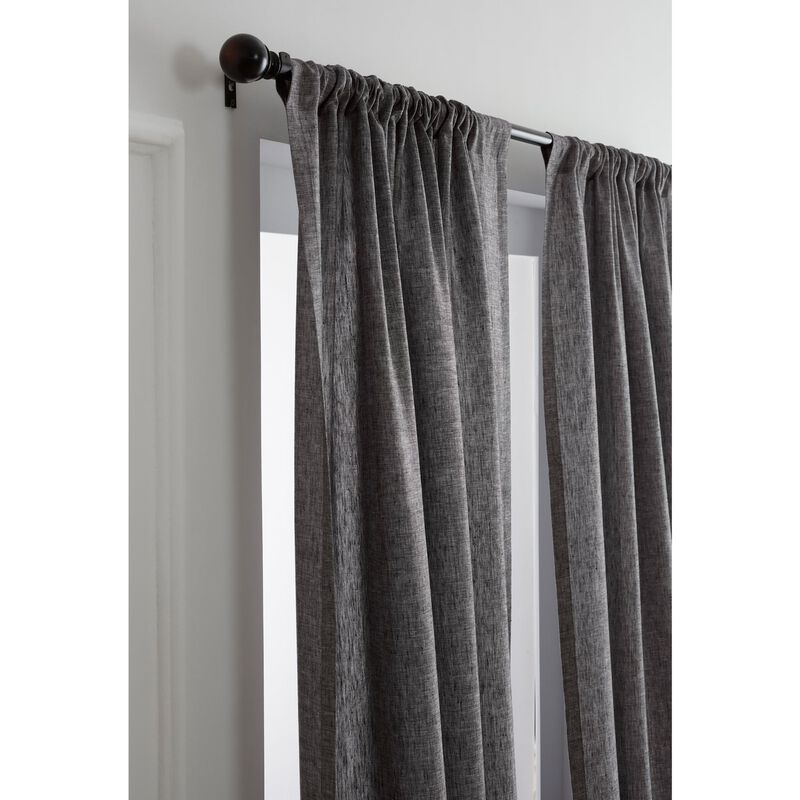 Solino Home 100% Pure Linen Curtain - Linen Curtain