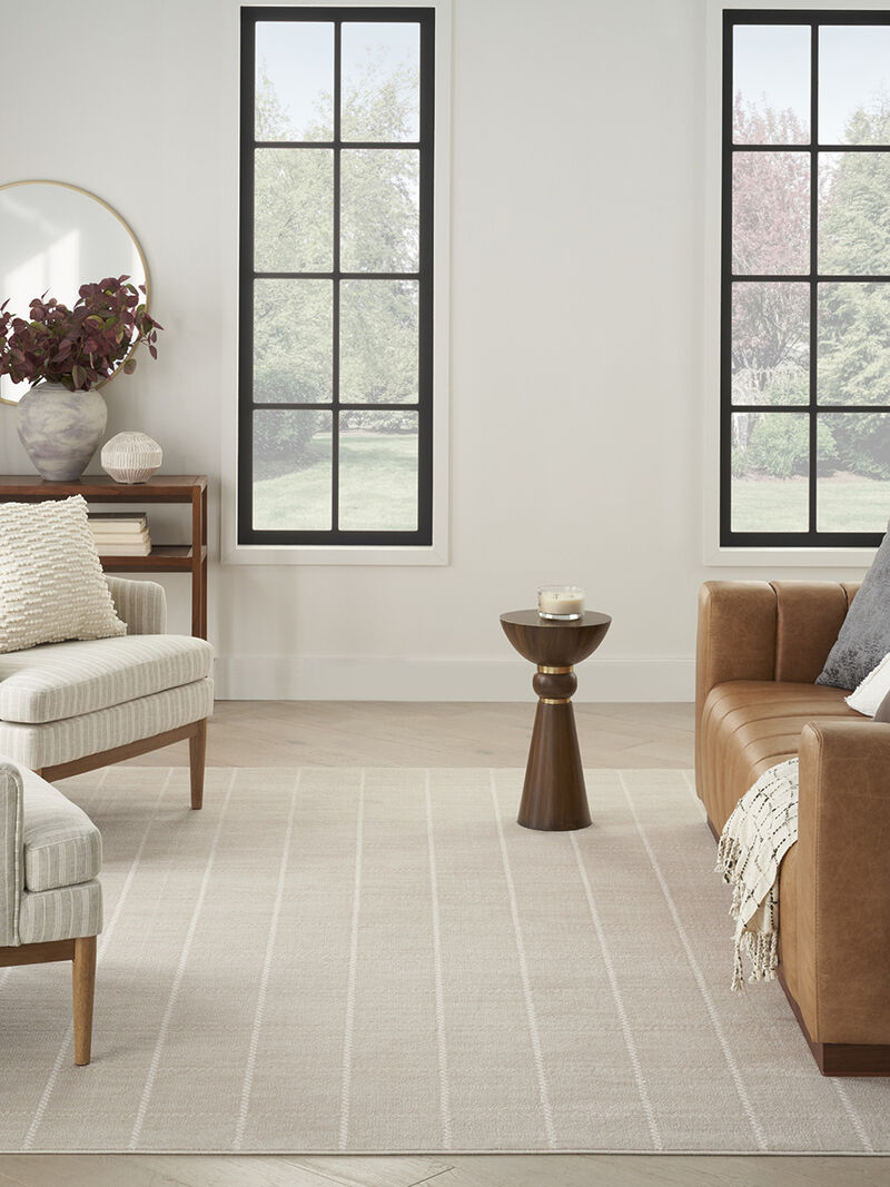 Serenity Home SRH05 Ivory 2'2" x 3'9" Rug image number 1