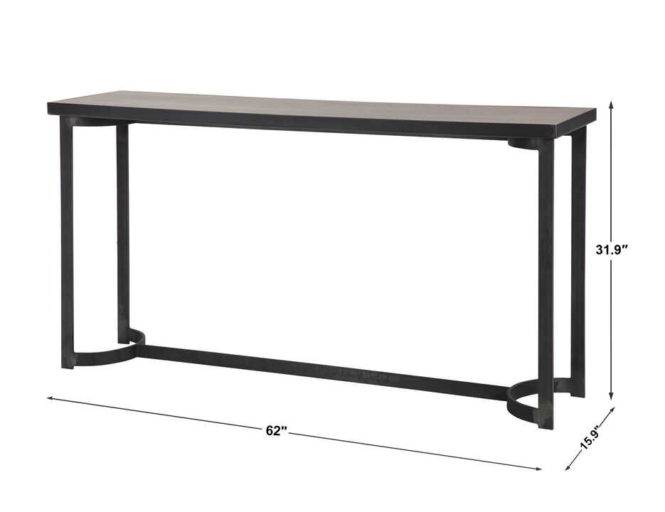 Basuto Steel Console Table