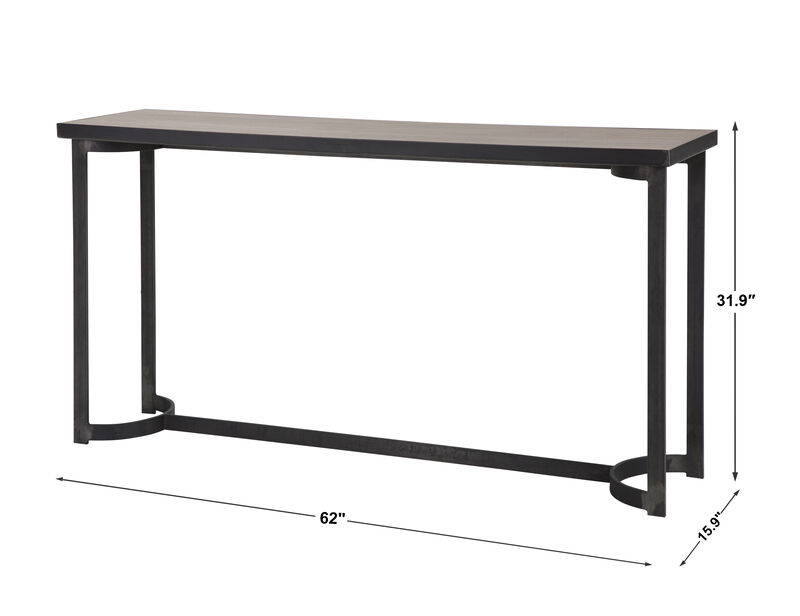 Basuto Steel Console Table