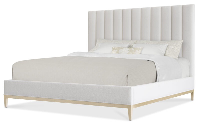 Cascade King Upholstered Bed