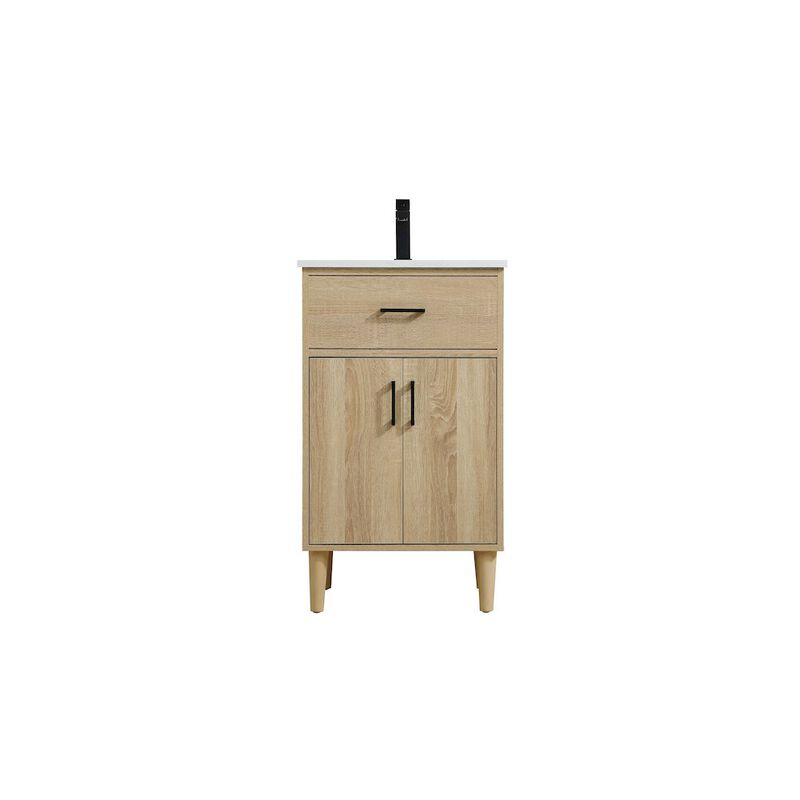 Elegant Kitchen and Bath Chandler 20 Inch Single Bathroom Vanity In Mango Wood