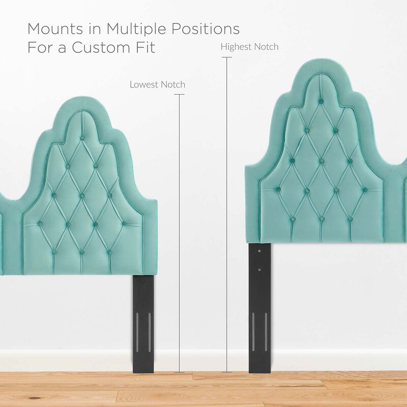 Modway - Augustine Tufted Performance Velvet Twin Headboard image number 6