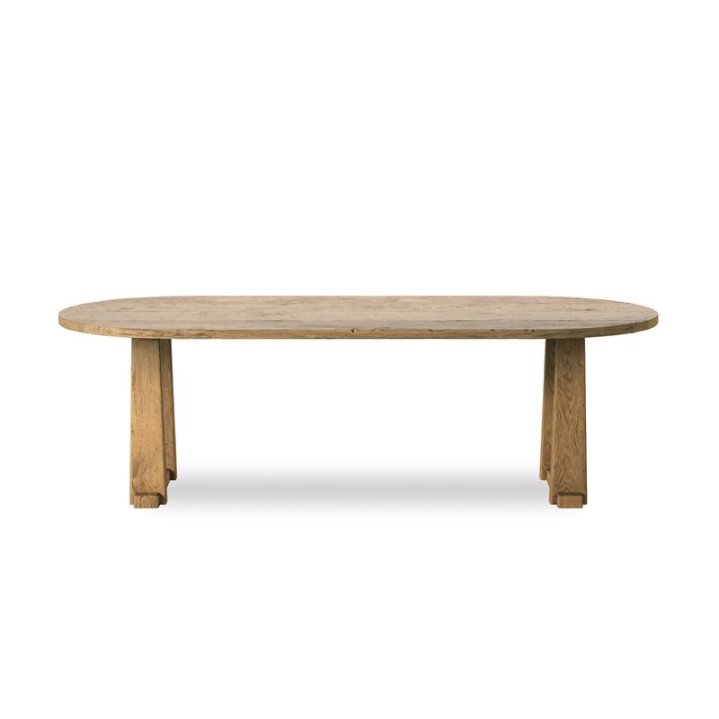Ayla Worn Oak Dining Table