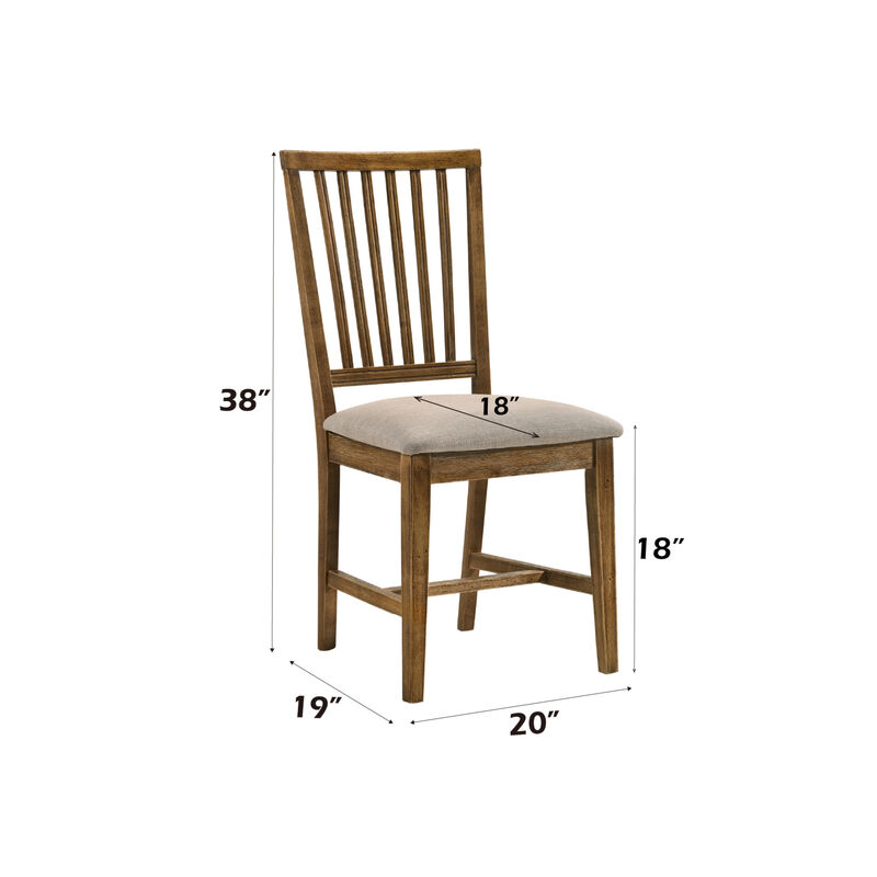 GOODSILO Elegant High Back Dining Chair with Padded Seat image number 2