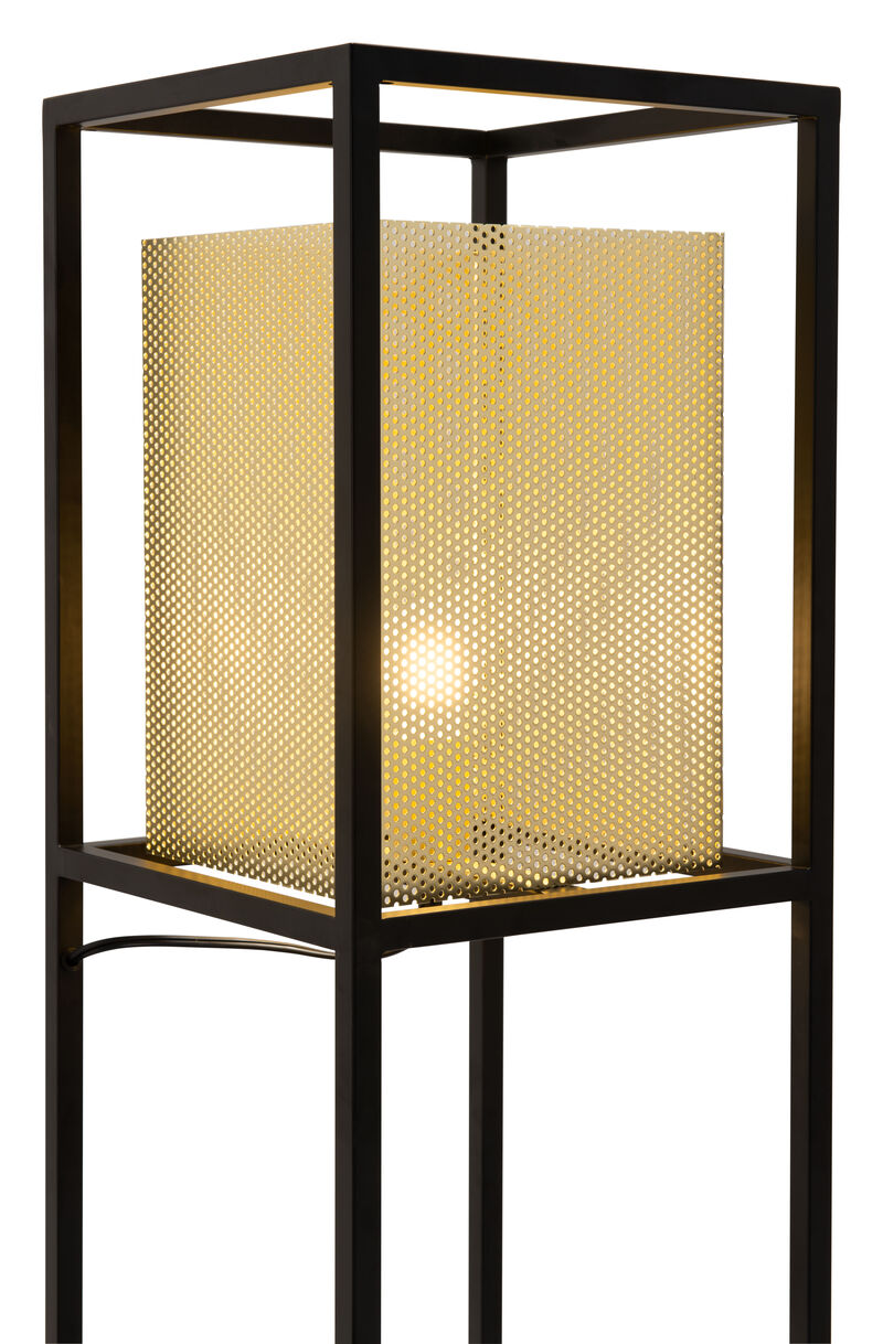 Yves Floor Lamp Gold & Black