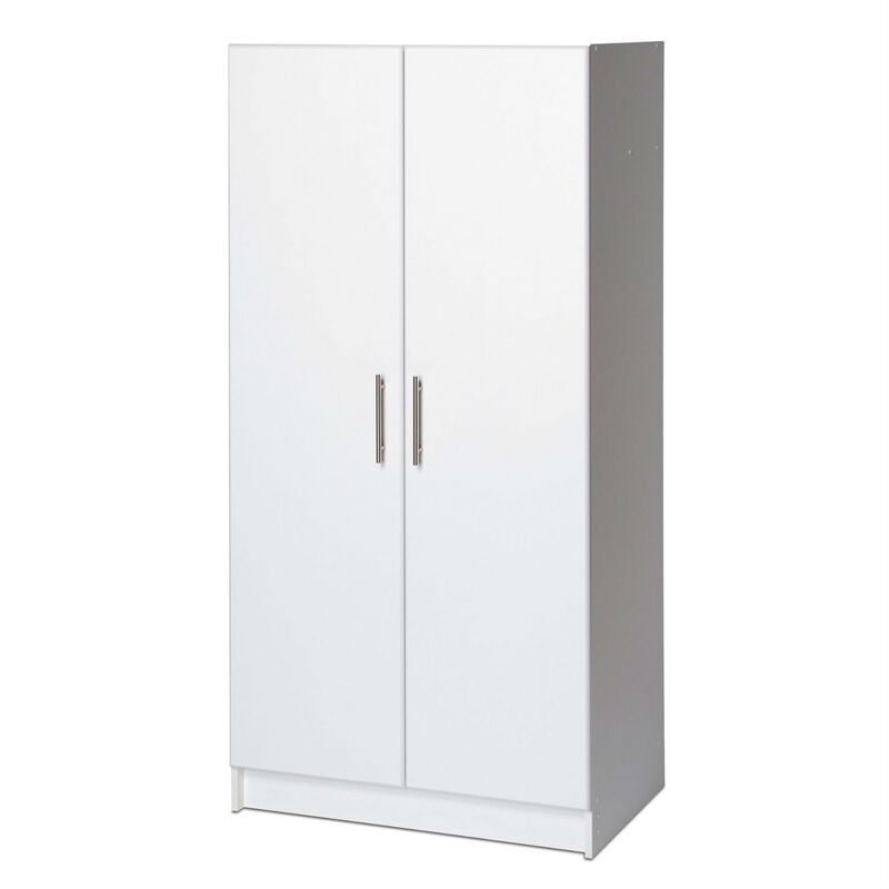 Hivvago White Storage Cabinet Utility Garage Home Office Kitchen Bedroom