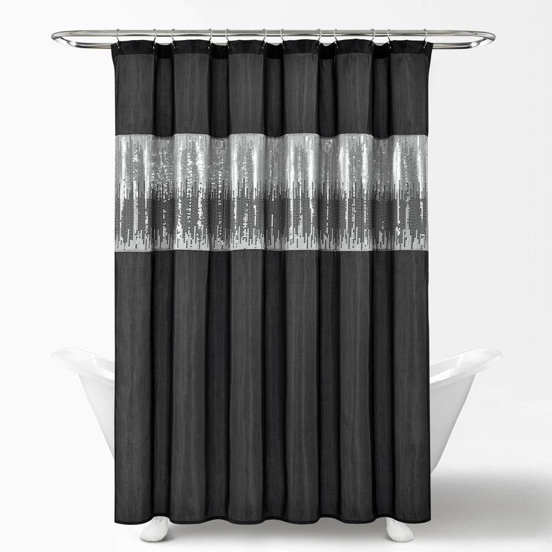 Night Sky Shower Curtain image number 5