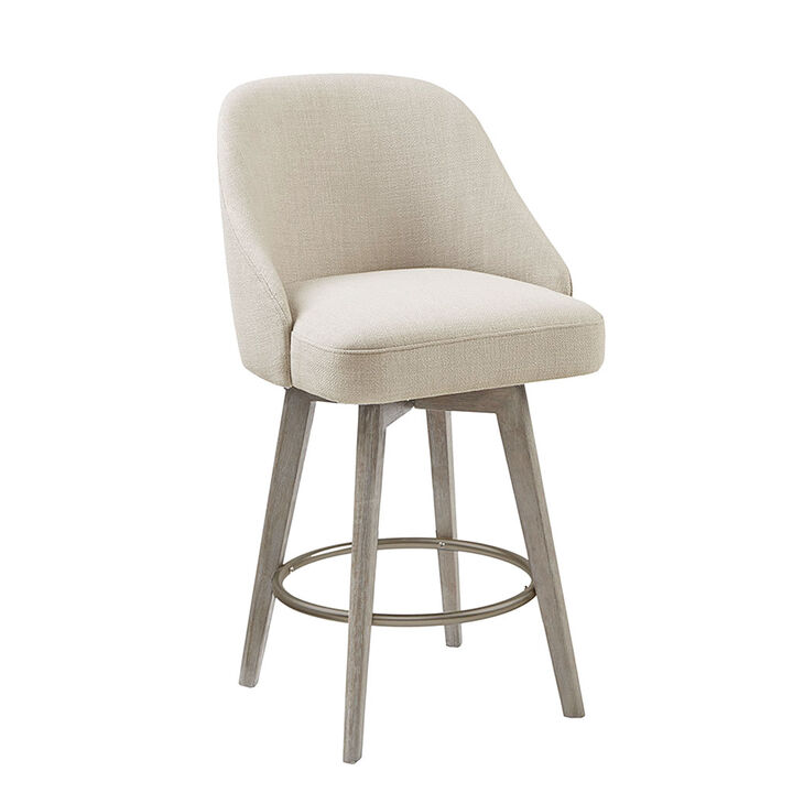 Gracie Mills Cathryn Elevate Your Space with Our Swivel Seat Counter Stool