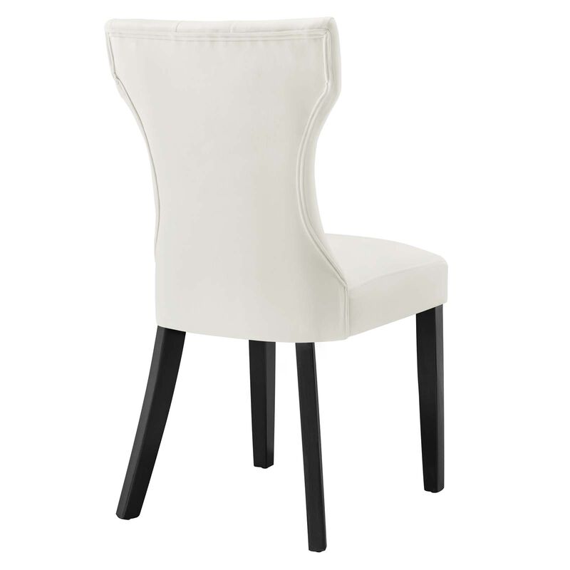 Silhouette Performance Velvet Dining Chairs - Set of 2 image number 3