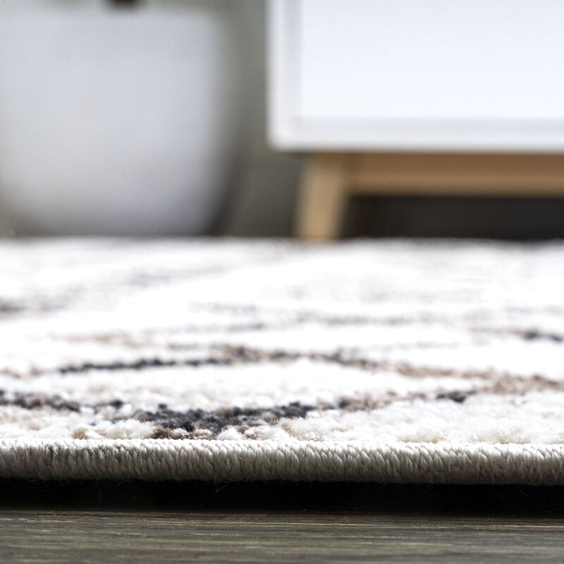 Aksil Moroccan Diamond Area Rug