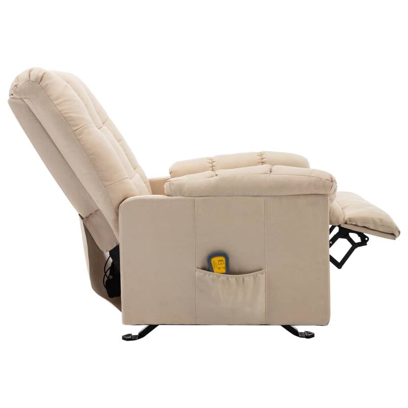 Recliner Cream Fabric