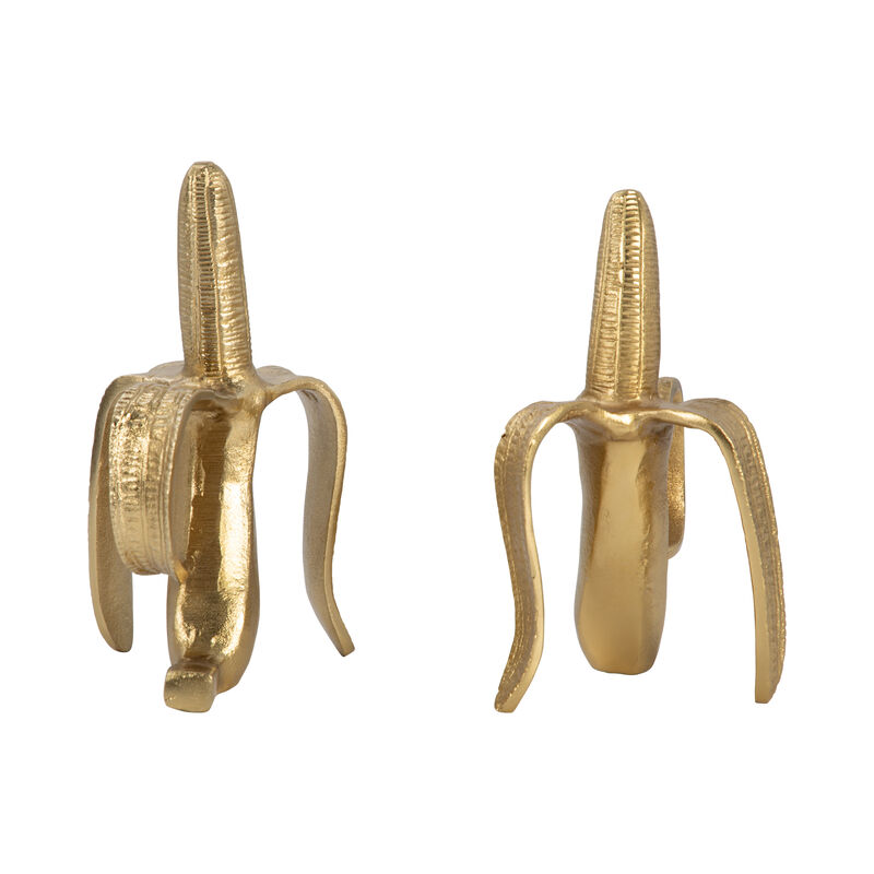 Set of 2 Banana Bookends image number 3