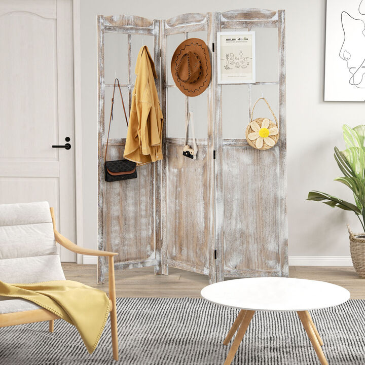 6 Feet Folding Privacy Screen