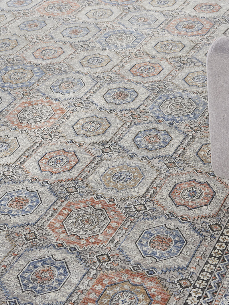 Starry Nights STN09 Gray/Navy 8' x 10' Rug