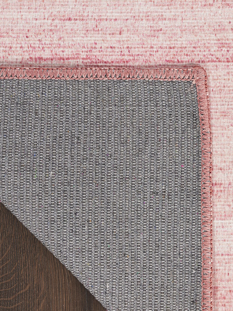 Washable Essentials WAE01 Pink 2'2" x 10' Rug image number 2