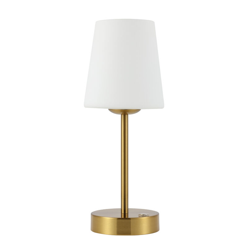 Carson Modern Minimalist Iron Rechargeable Integrated LED Table Lamp