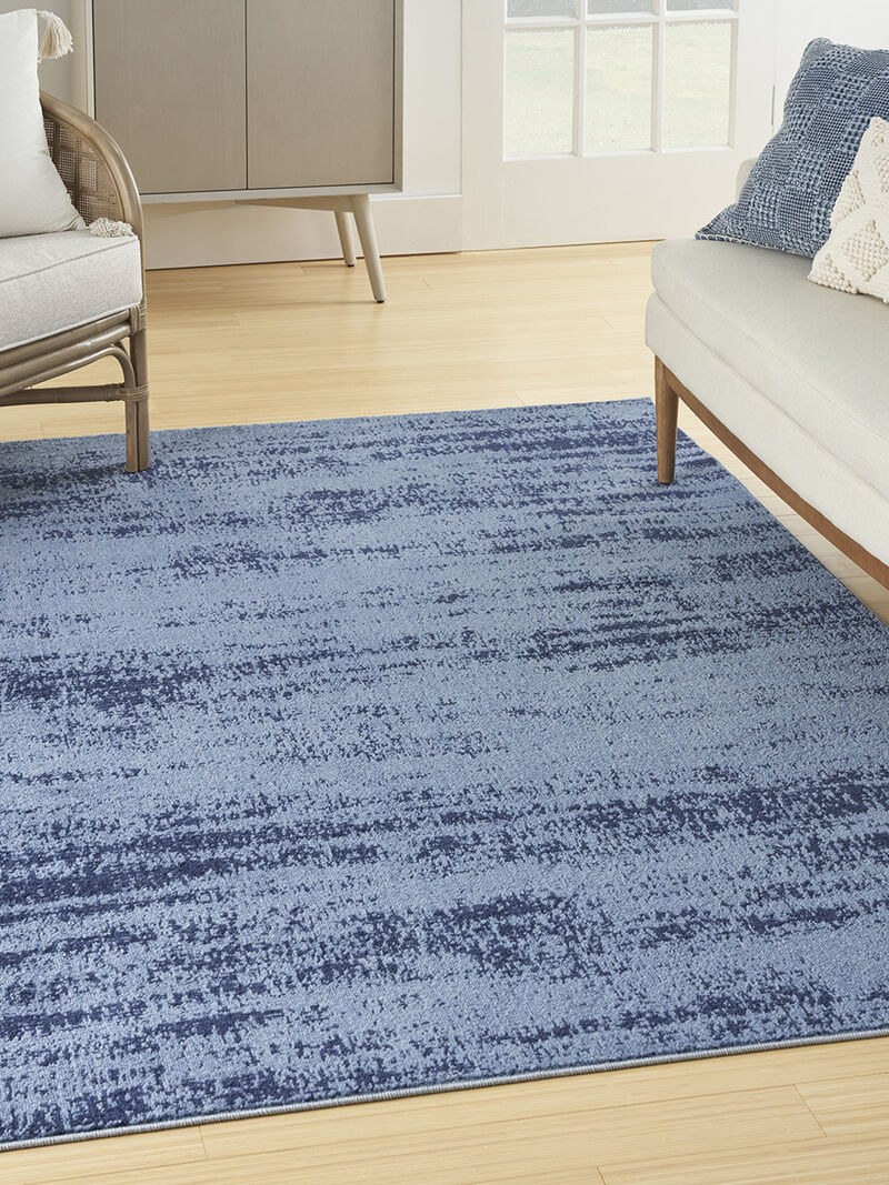 Nourison Essentials NRE03 Denim 5' x 7' Rug