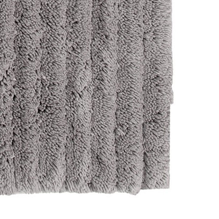 Knightsbridge Chakkar Board 220 GSF Non Skid Back Bath Rug 20 x 30 - Natural