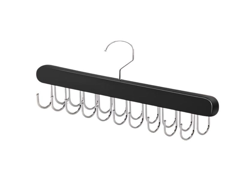 2-Pack Tank Top Hangers | 40 Hooks Large Capacity Bra Hanger for Closet Organizer image number 0