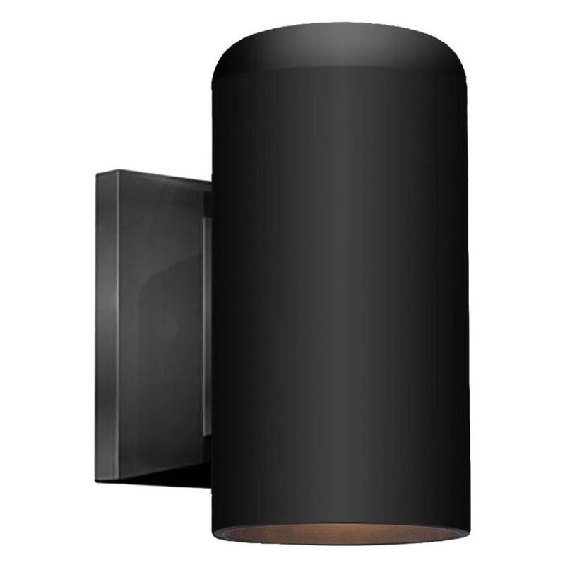 Hivvago Minimalist Matte Black Wall Sconce