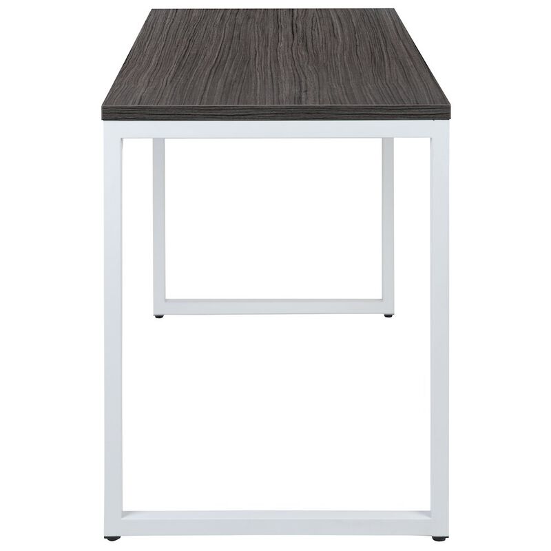 Flash Furniture Tiverton Office Computer Desk and Home Office Desk - 47" Long (Gray/White) image number 4