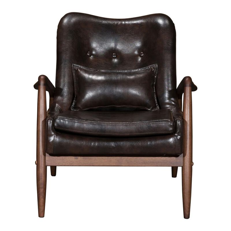 Belen Kox Lounge Chair & Ottoman Set, Brown, Belen Kox