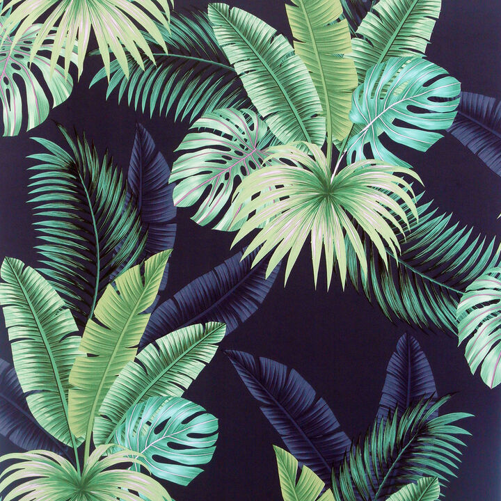 Miami Navy Palms Wallpaper
