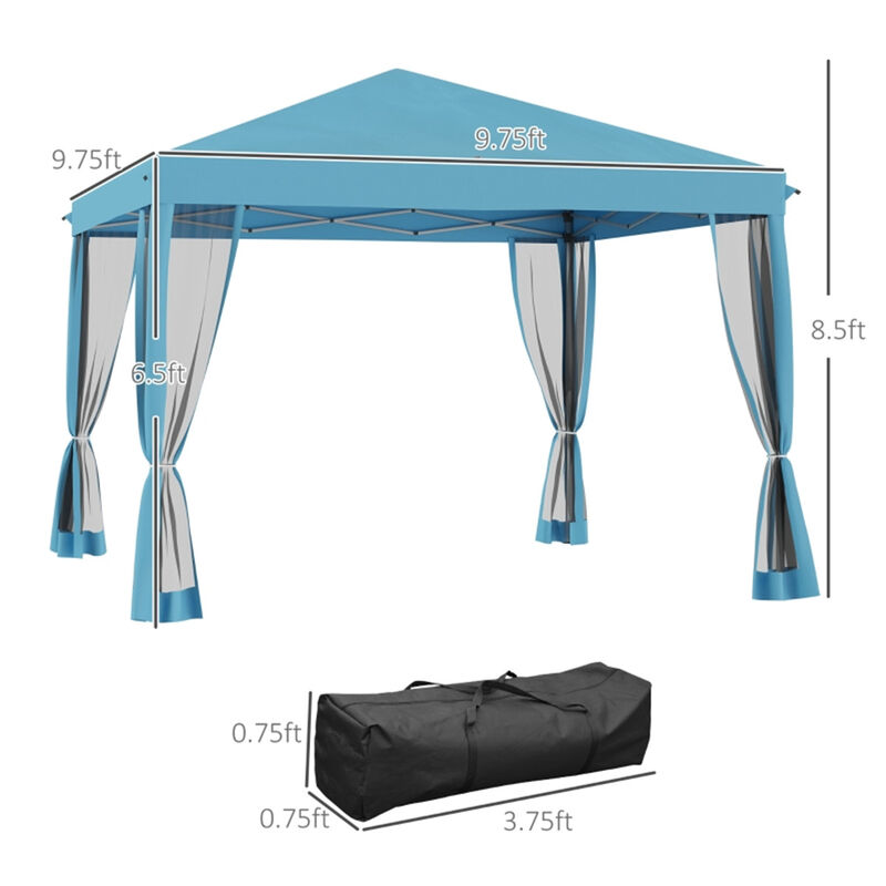 Pop Up Canopy Tent for Outdoor Parties Events and Gatherings