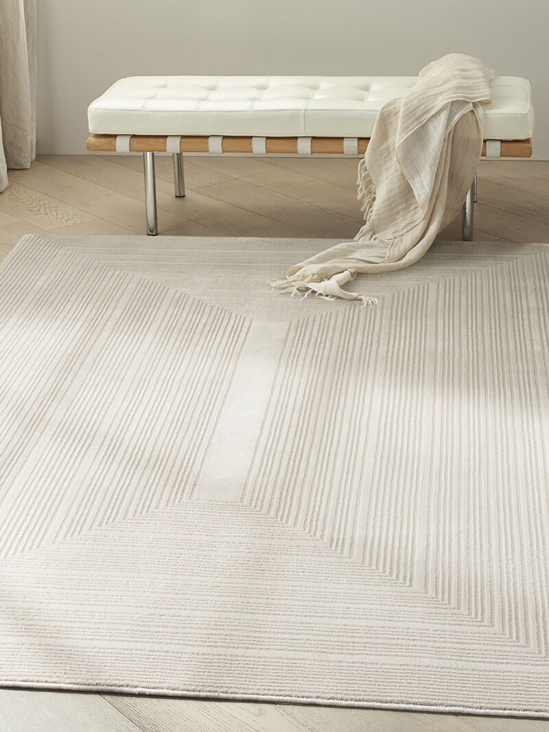 CK024 Irradiant IRR02 Ivory 5'3" x 7'3" Rug image number 4