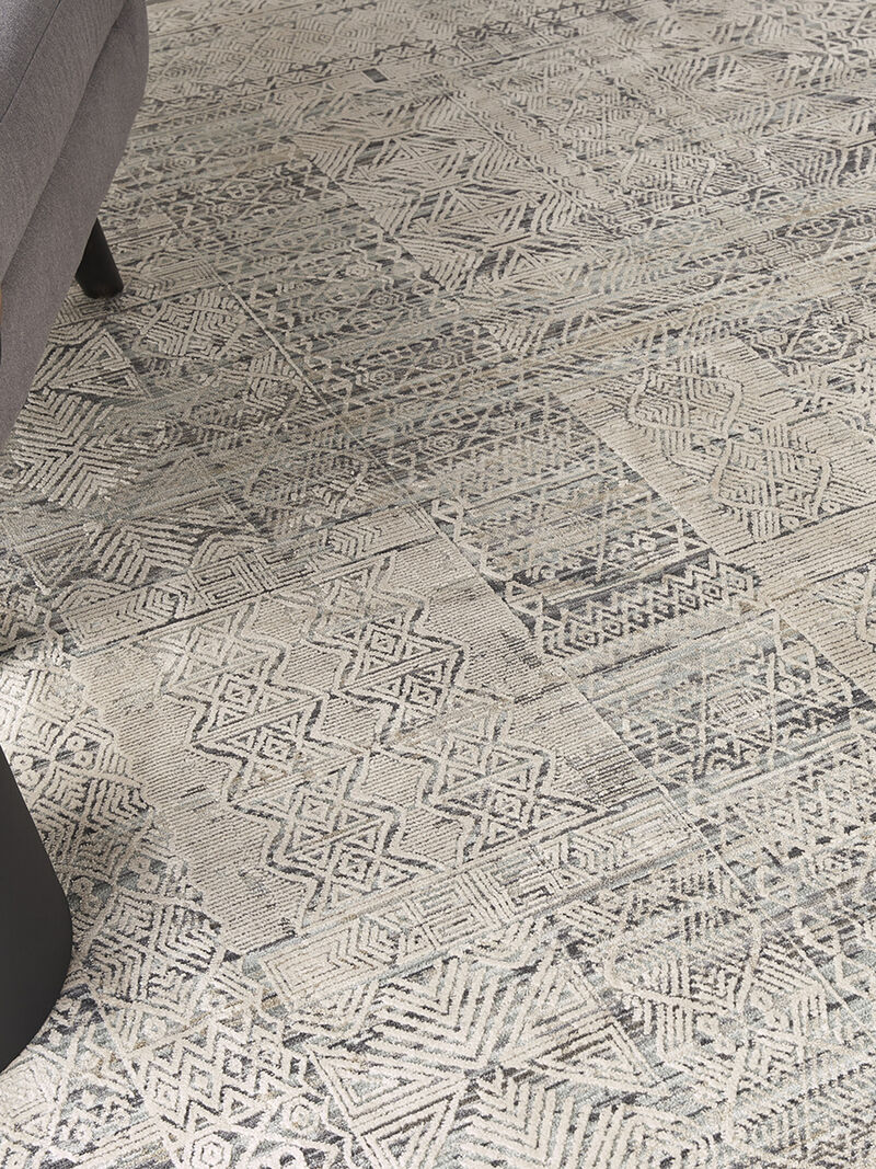 Lynx LNX06 Ivory/Blue 8'6" x 11'4" Rug