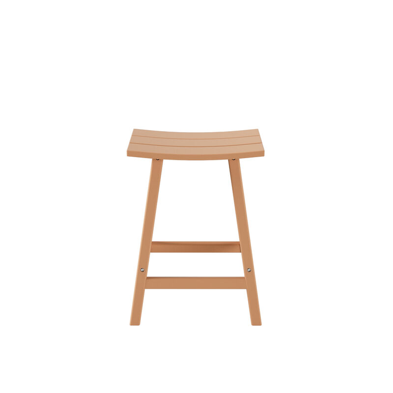 WestinTrends Outdoor Patio Counter Height Bar Stools Bistro Bar Table 4-Piece Set