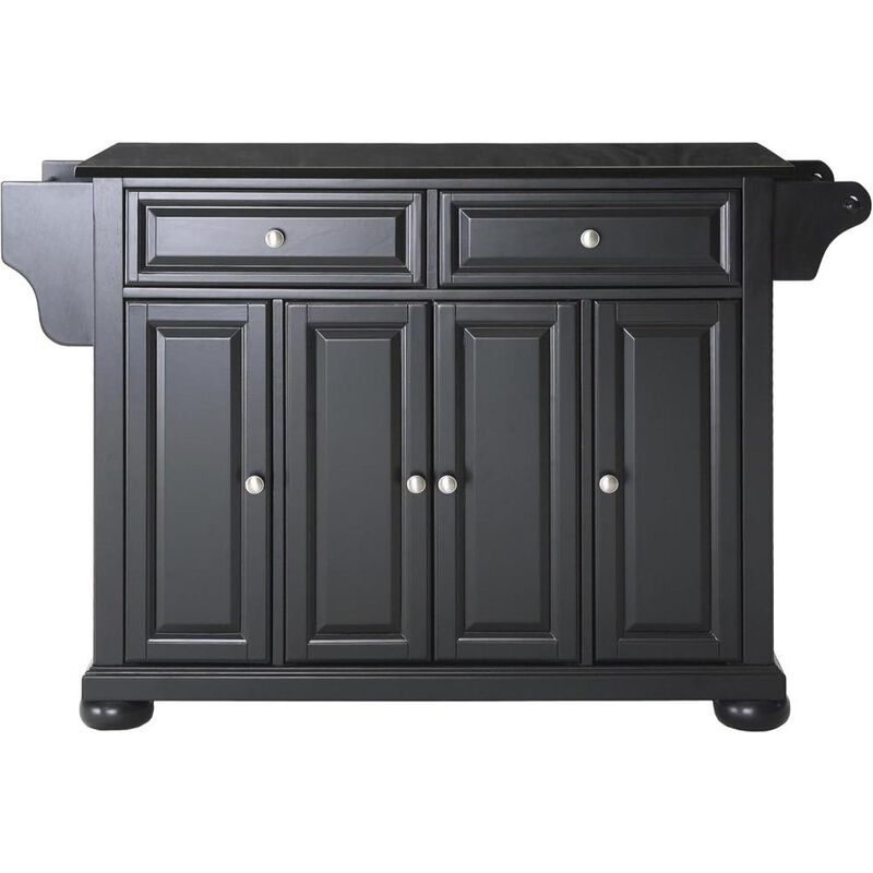 Alexandria Granite Top Full Size Kitchen Island/Cart