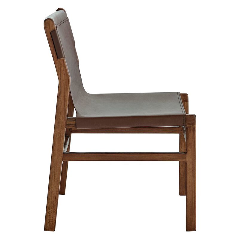 Sonora Leather Dining Side Chair image number 3