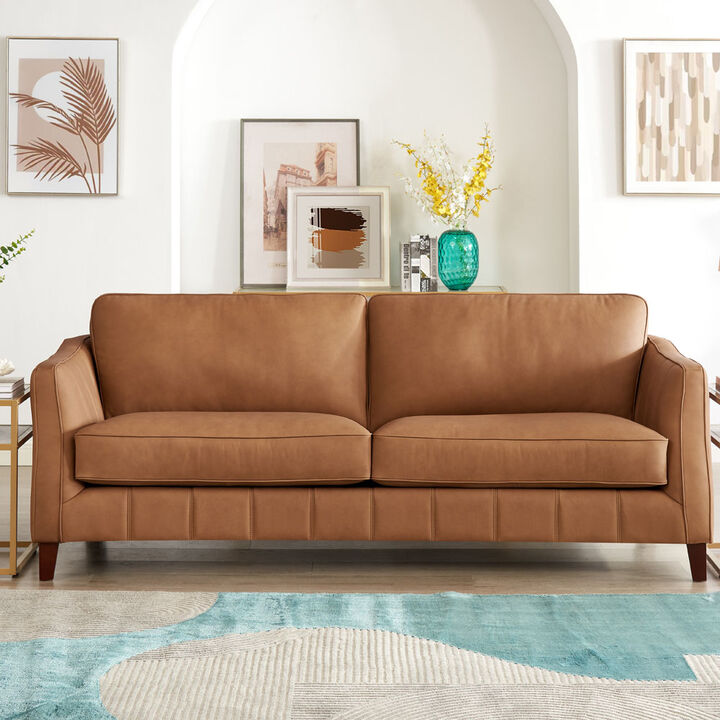 Aria Top Grain Leather Sofa