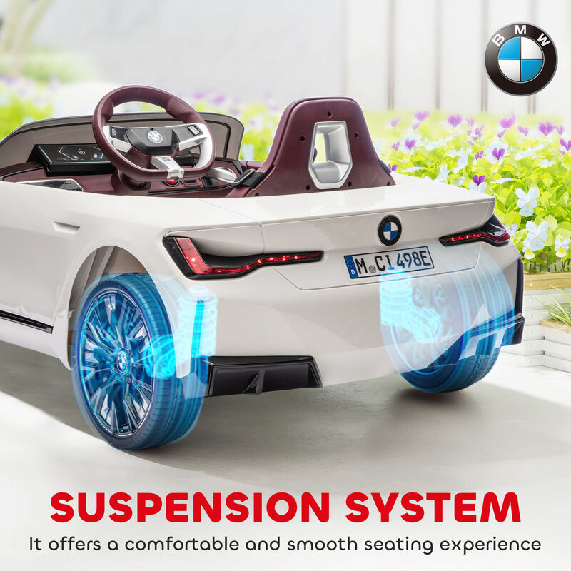 BreeBe 12V Electric Car for Kids with 2.4G Remote Control, Suspension image number 7