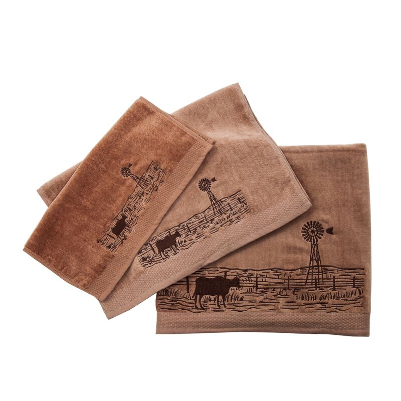 Jasper Mocha Towel Set image number 0