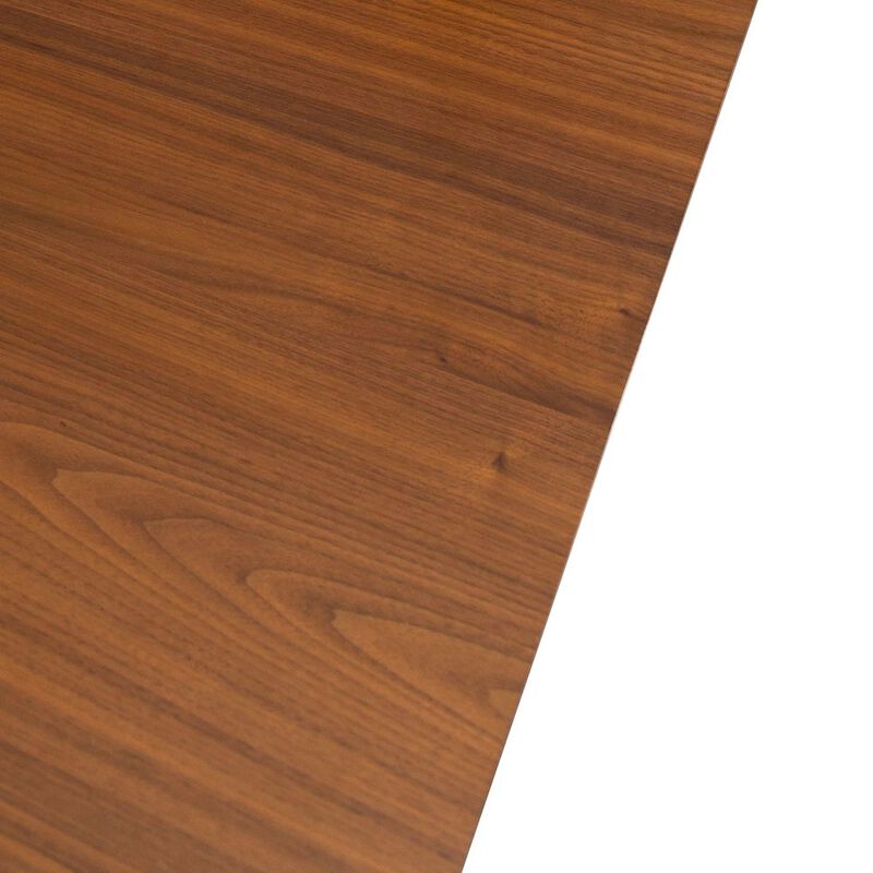 Liberty Furniture Space Savers Dining Rectangular Leg Table with 15" Butterfly Leaf - Satin Walnut image number 6