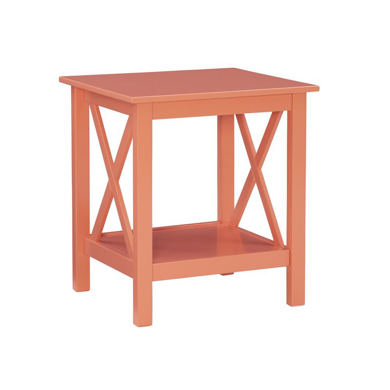 Linon Davis Coral End Table image number 8