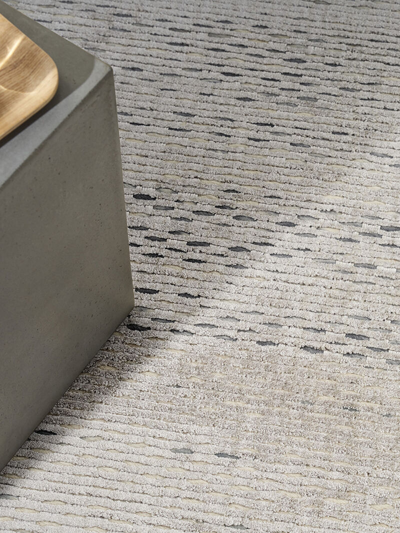 Valley VLL01 Silver 9'9" x 13'9" Rug image number 5